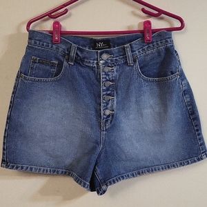 New York & Company Women's Jean Shorts 12